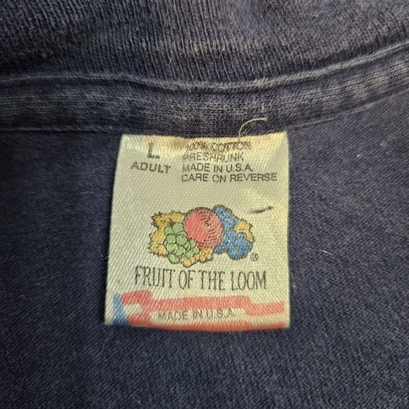 Vintage Fruit of the Loom San Francisco Single Stitch Graphic Tee Size Large F64 - Picture 9 of 11